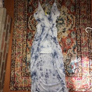CODIGO: Tie dye high to low dress